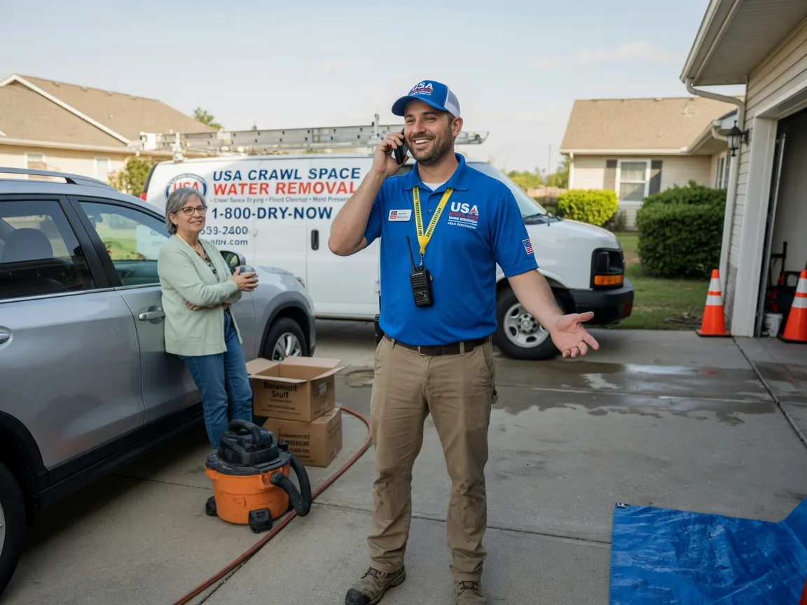 Crawl Space Water Removal Bacliff, TX FAQs